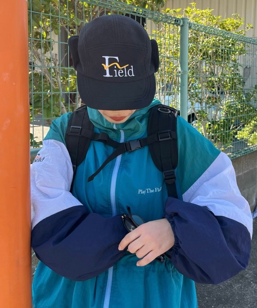 RODEO CROWNS WIDE BOWL（ロデオクラウンズワイドボウル）の「Field nylon foodie jacket（ナイロンジャケット・レディース・ターコイズブルー/ピンク系その他・FREE）」の14枚目の写真