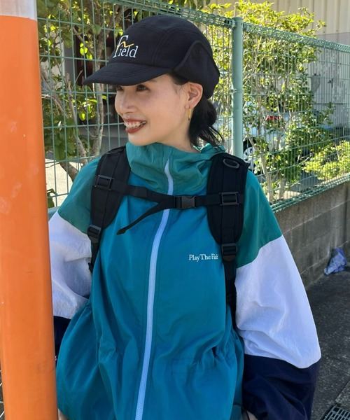 RODEO CROWNS WIDE BOWL（ロデオクラウンズワイドボウル）の「Field nylon foodie jacket（ナイロンジャケット・レディース・ターコイズブルー/ピンク系その他・FREE）」の15枚目の写真