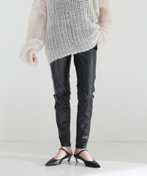 【ROOM NO.8】 F/LEATHER SKINNY パンツ