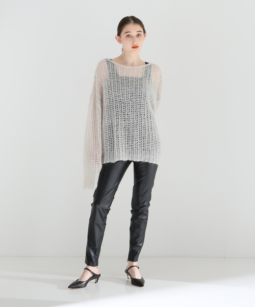 Room no.8(ルームエイト)の「【ROOM NO.8】 F/LEATHER SKINNY パンツ(その他パンツ・レディース・ブラック・X-SMALL/SMALL)」の13枚目の写真