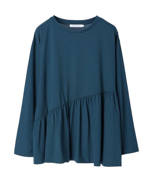 セール】裾ティアードカットプルオーバー（Tシャツ/カットソー