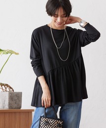 AMERICAN HOLIC | 裾ティアードカットプルオーバー(Tシャツ/カットソー)