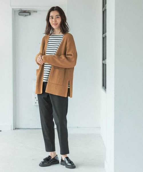 LEPSIM(レプシィム)の「【6つの嬉しい機能付き】ハタラク7DAYSテーパードパンツ 2022冬 281816(スラックス・レディース・レッド/グレイッシュベージュ/ブルー/ブラック/ブルーグリーン・SMALL/MEDIUM/LARGE/X-LARGE/X-SMALL)」の7枚目の写真