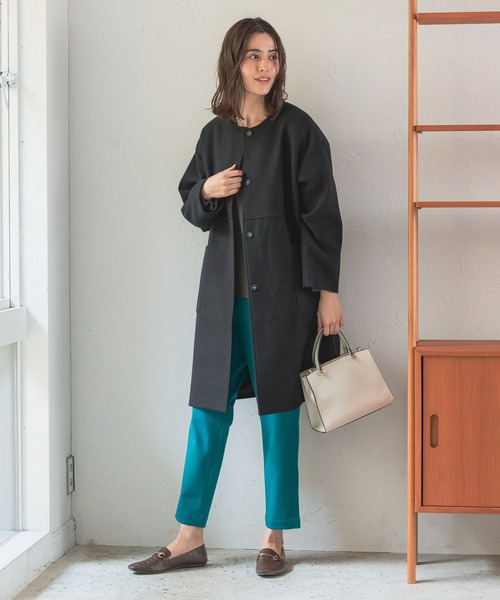 LEPSIM(レプシィム)の「【6つの嬉しい機能付き】ハタラク7DAYSテーパードパンツ 2022冬 281816(スラックス・レディース・レッド/グレイッシュベージュ/ブルー/ブラック/ブルーグリーン・SMALL/MEDIUM/LARGE/X-LARGE/X-SMALL)」の11枚目の写真