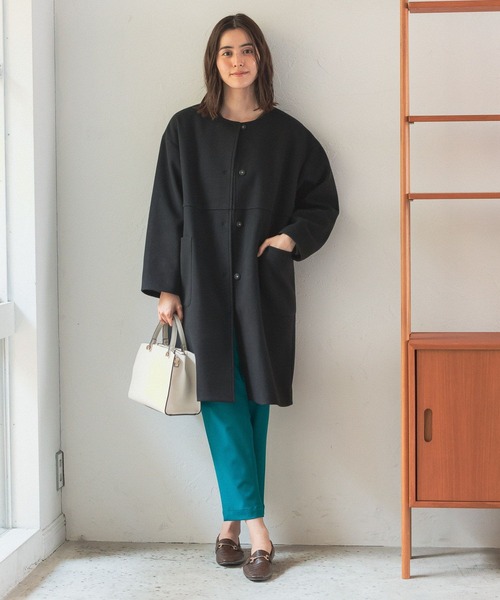 LEPSIM(レプシィム)の「【6つの嬉しい機能付き】ハタラク7DAYSテーパードパンツ 2022冬 281816(スラックス・レディース・レッド/グレイッシュベージュ/ブルー/ブラック/ブルーグリーン・SMALL/MEDIUM/LARGE/X-LARGE/X-SMALL)」の12枚目の写真