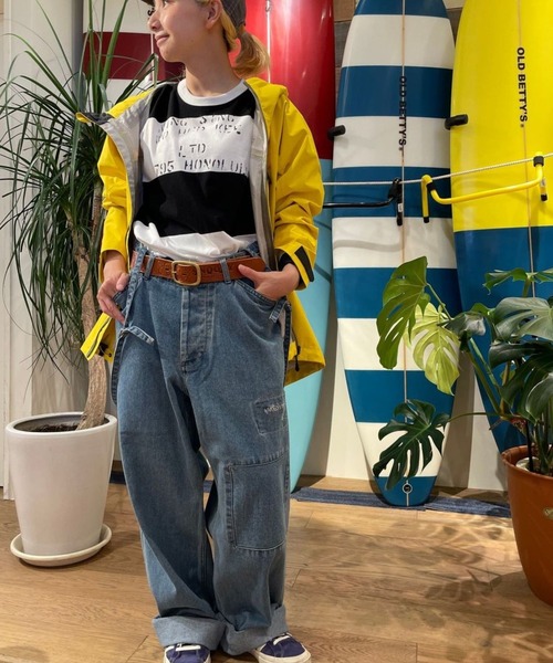 GREEN BOWL（グリーンボウル）の「グリーンボウル【GREEN BOWL】Work Pants With Suspender(DENIM)（デニムパンツ・メンズ・インディゴブルー/ブルー・FREE）」の10枚目の写真