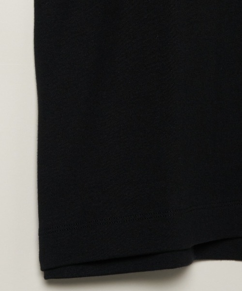 three dots（スリードッツ）の「オーガニックコットン タートルネック（Tシャツ/カットソー・メンズ・ホワイト/ブラック/ネイビー・SMALL/MEDIUM/LARGE/X-LARGE）」の18枚目の写真