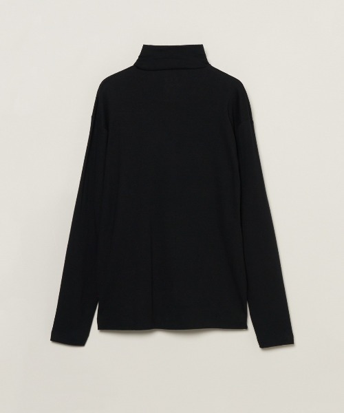 three dots（スリードッツ）の「オーガニックコットン タートルネック（Tシャツ/カットソー・メンズ・ホワイト/ブラック/ネイビー・SMALL/MEDIUM/LARGE/X-LARGE）」の15枚目の写真