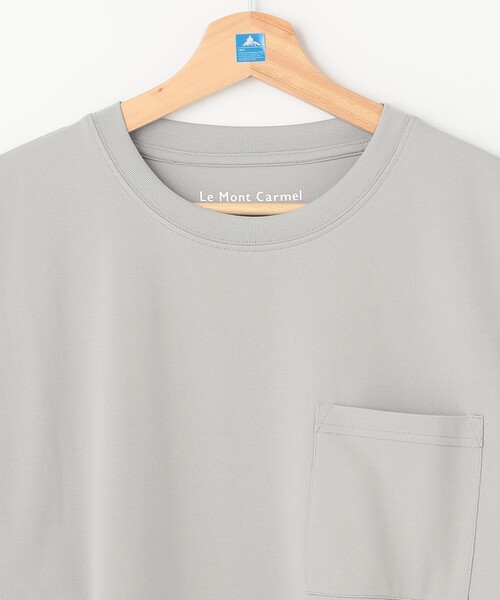 SHARE PARK（シェアパーク）の「【UNISEX】吸水速乾 ショルダーロゴロングスリーブTシャツ（L・XLサイズ）（Tシャツ/カットソー・メンズ・ホワイト系/グレー系/ネイビー系/ブラック系・LARGE/X-LARGE）」の21枚目の写真