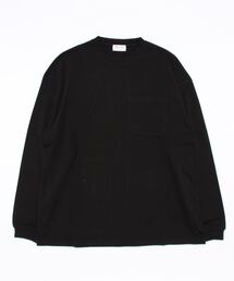 A4A/エーフォーエー/シルケット天竺ポケットロングスリーブTシャツ