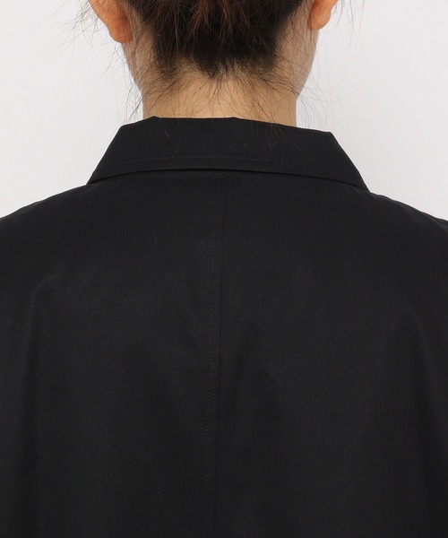 studio CLIP(スタディオクリップ)の「ボアベスト付きステンカラーコート(ステンカラーコート・レディース・ブラック/ベージュ/カーキ・FREE)」の12枚目の写真