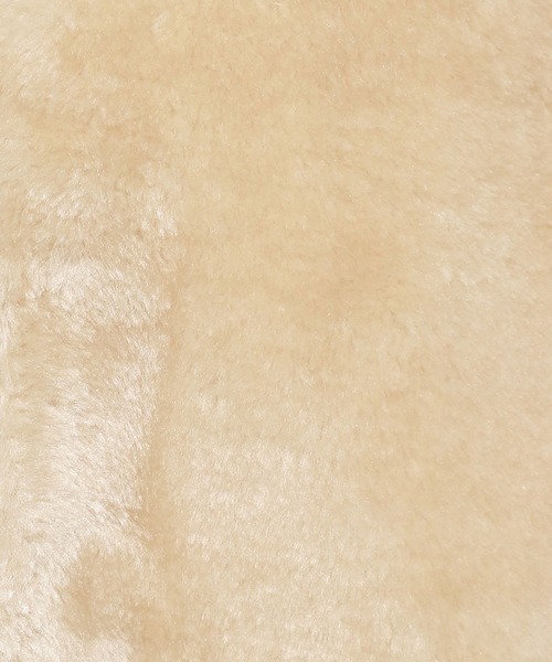 studio CLIP(スタディオクリップ)の「ボアベスト付きステンカラーコート(ステンカラーコート・レディース・ブラック/ベージュ/カーキ・FREE)」の19枚目の写真