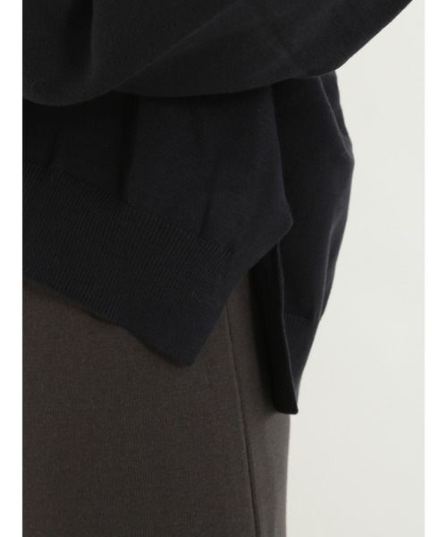 Te chichi TERRASSE(テチチテラス)の「パールボタントッパーカーディガン(カーディガン/ボレロ・レディース・ネイビー/グレー/オフホワイト・フリ-)」の15枚目の写真