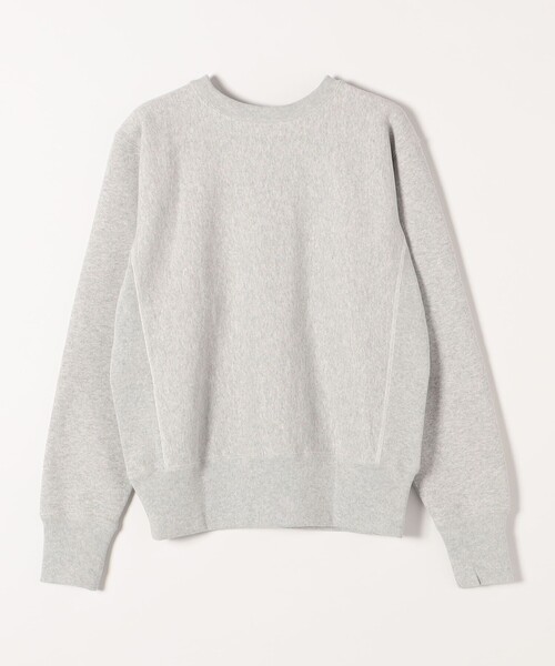 Champion（チャンピオン）の「Champion:〈ウォッシャブル〉リバースウィーブ クルーネック デザイン ロゴ スウェット（スウェット・レディース・ナチュラル/ネイビー/ライトグレー・ONE SIZE）」の5枚目の写真