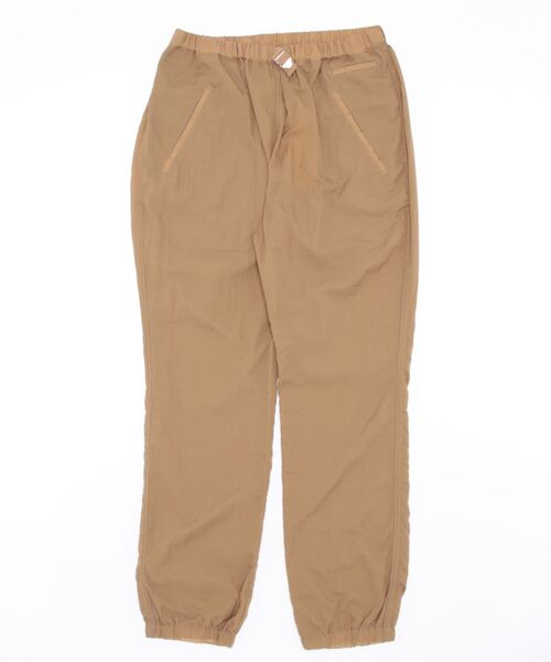 YSTRDY's TMRRW(イエスタデイズトゥモロー)の「【YSTRDY’s TMRRW】NYLON POPLIN ADAM EASY RIB PANTS(その他パンツ・メンズ・ベージュ・M/L)」の1枚目の写真
