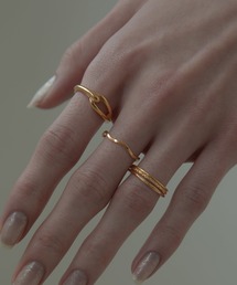 novice（ノーヴィス）の「【novice】Deformed Narrow Rings 5 set（リング）」