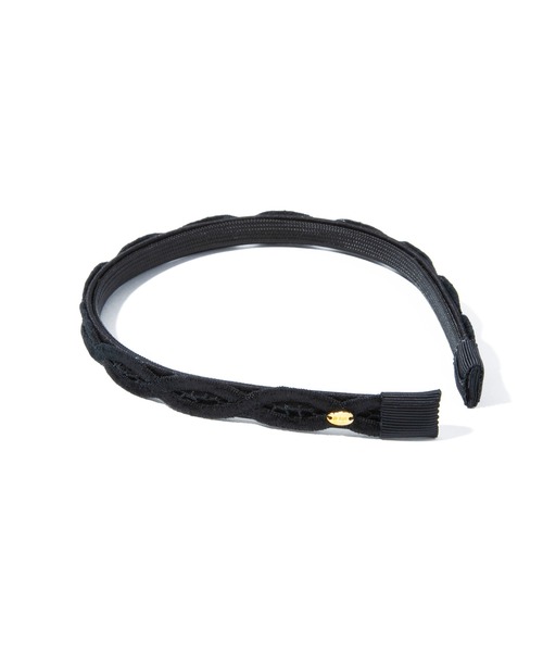 IRIS47(イリスフォーセブン)の「【IRIS 47】wave head band HB31 ※(カチューシャ・レディース・ブラック・FREE)」の6枚目の写真