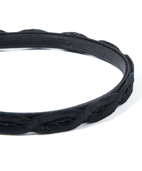 IRIS47(イリスフォーセブン)の「【IRIS 47】wave head band HB31 ※(カチューシャ・レディース・ブラック・FREE)」の5枚目の写真
