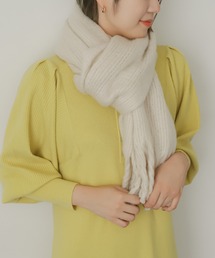 SENSE OF PLACE by URBAN RESEARCH | ビッグフリンジニットストール(ストール/ショール)