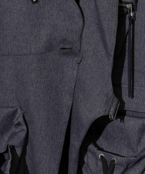 バッカ　4万　コットンメタルピークドラペルジャケット ピークドラペル Daddy ジャケット CAMEL | GALAABEND ONLINE STORE