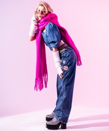 ANNA SUI NYC デニムコルセットトップス