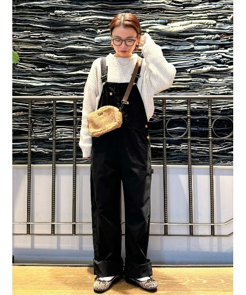 Lee(リー)の「【Lee】OVERALL(サロペット/オーバーオール・レディース・ブラック・S/M)」の15枚目の写真