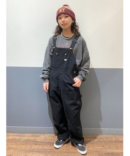 Lee(リー)の「【Lee】OVERALL(サロペット/オーバーオール・レディース・ブラック・S/M)」の12枚目の写真