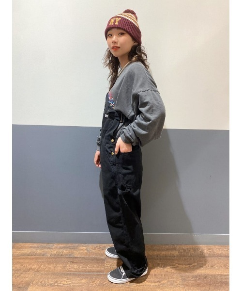 Lee(リー)の「【Lee】OVERALL(サロペット/オーバーオール・レディース・ブラック・S/M)」の11枚目の写真
