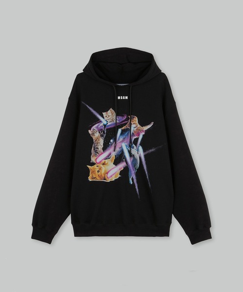 MSGM SPACE CAT パーカー プルオーバー 黒 Mサイズ 猫 楽天市場】MSGM エムエスジーエム 【国内正規○】2741MDM161