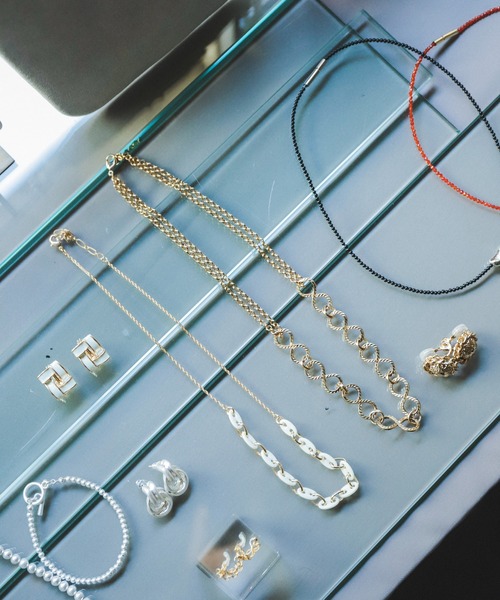 rapiecage（ラピエサージュ）の「オールドストック ブタバナチェーンネックレス（ネックレス・レディース・ゴールド・FREE）」の4枚目の写真