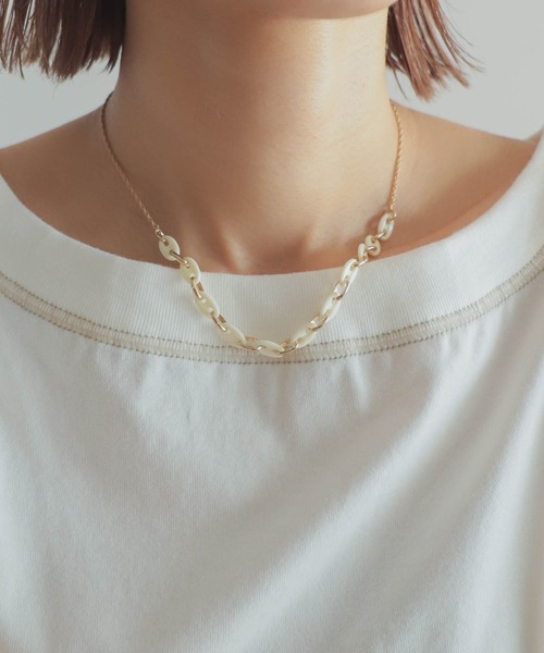 rapiecage（ラピエサージュ）の「オールドストック ブタバナチェーンネックレス（ネックレス・レディース・ゴールド・FREE）」の9枚目の写真