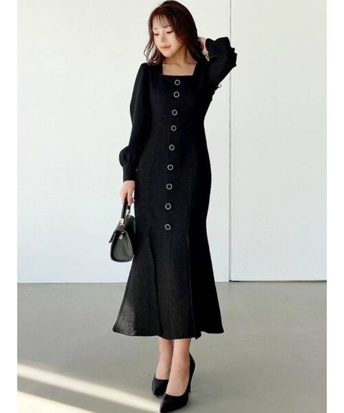 RESEXXY（リゼクシー）の「ツイードマーメイドワンピース（ワンピース