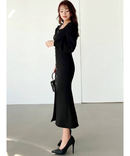 RESEXXY（リゼクシー）の「ツイードマーメイドワンピース（ワンピース