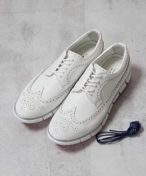 HIROSHI TSUBOUCHI】ウイングチップシューズ