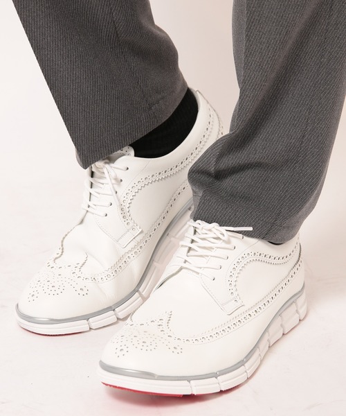 MEN'S BIGI(メンズビギ)の「【HIROSHI TSUBOUCHI】ウイングチップシューズ(ローファー・メンズ・ブルー系その他/ネイビー/ホワイト・01/02/03)」の15枚目の写真