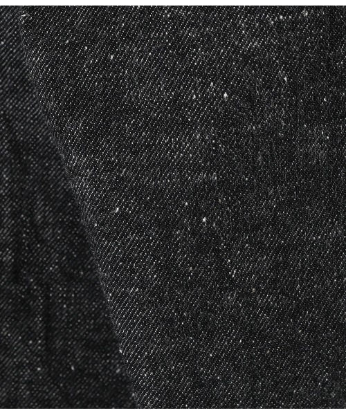 GOLD（ゴールド）の「東洋エンタープライズ GOLD / ゴールド：RECYCLED WASTE SUVIN COTTON YARN 11oz. DENIM 5POCKET WIDE PANTS：22B-GL42320[MUS]（デニムパンツ・メンズ・ネイビー/ブラック・S/M/L）」の13枚目の写真
