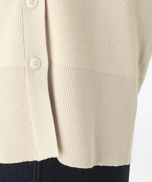 THE SHOP TK （ザ ショップ ティーケー ）の「◆【着回し◎/ヒップが隠れる丈/洗える】ミドルカーディガン（カーディガン/ボレロ・レディース・ライトベージュ/ライトパープル/イエロー・11/12/13）」の18枚目の写真