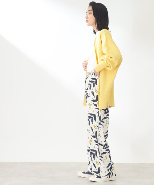 THE SHOP TK （ザ ショップ ティーケー ）の「◆【着回し◎/ヒップが隠れる丈/洗える】ミドルカーディガン（カーディガン/ボレロ・レディース・ライトベージュ/ライトパープル/イエロー・11/12/13）」の22枚目の写真