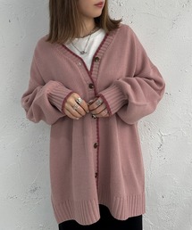 apres jour mignon | 微配色Vあきカーディガン【ZOZOTOWN限定アイテム】(カーディガン/ボレロ)