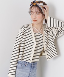 N.（N. Natural Beauty Basic） | ◆ショートカーデ×ホルターインナーアンサンブル(カーディガン/ボレロ)