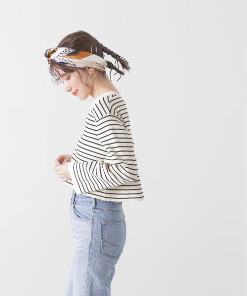 N.（N. Natural Beauty Basic）（エヌエヌナチュラルビューティーベーシック）の「◆ショートカーデ×ホルターインナーアンサンブル（カーディガン/ボレロ・レディース・オフホワイト/ホワイト×ブラック/ブラック・MEDIUM）」の8枚目の写真