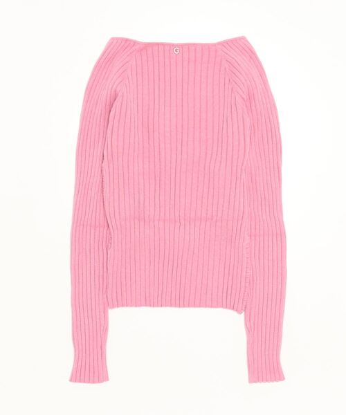 Guess（ゲス）の「Eco Sabine Sweater Top（ニット/セーター・レディース・ピンク/クリーム/ブラック・X-SMALL/SMALL/MEDIUM）」の4枚目の写真