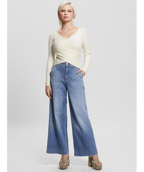 Guess（ゲス）の「Eco Sabine Sweater Top（ニット/セーター・レディース・ピンク/クリーム/ブラック・X-SMALL/SMALL/MEDIUM）」の10枚目の写真