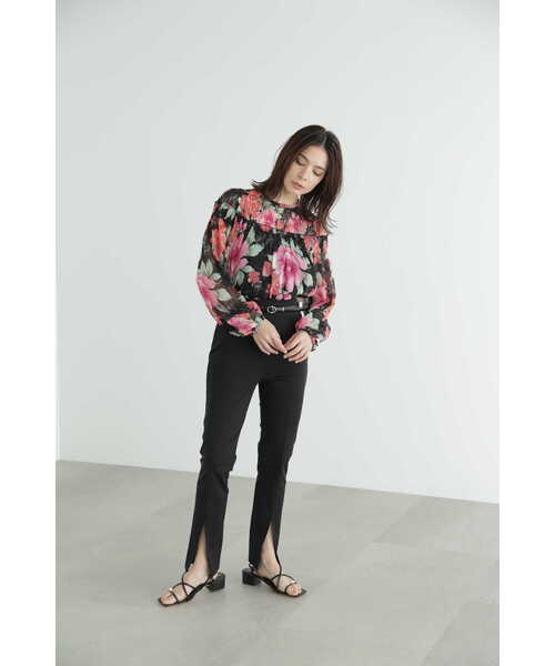 JILL STUART(ジルスチュアート)の「◆ハーフトップベルト(ベルト・レディース・ブラック/ブラウン・フリ-)」の3枚目の写真