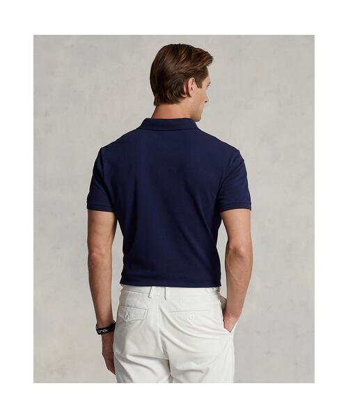 POLO RALPH LAUREN（ポロ ラルフ ローレン）の「カスタム スリム パフォーマンス ベア ポロシャツ（ポロシャツ・メンズ・ネイビー系1・M/S/XL/XS/L）」の4枚目の写真