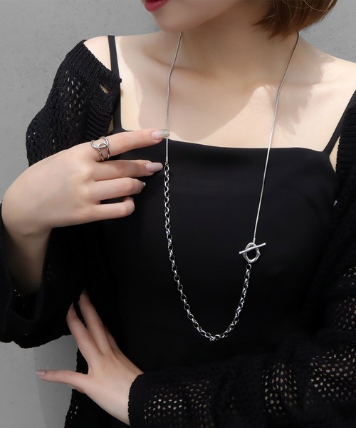 blackdia ocean（ブラックダイヤオーシャン）の「blackdia ocean フィットクロスリング（リング・レディース・シルバー/ゴールド・11号/13号/16号）」の3枚目の写真