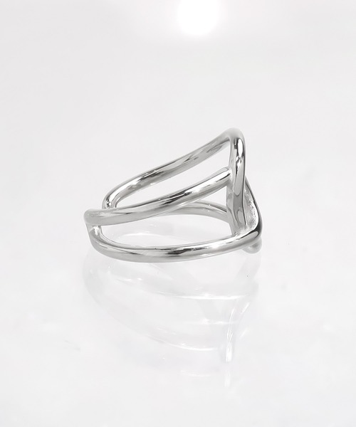 blackdia ocean（ブラックダイヤオーシャン）の「blackdia ocean フィットクロスリング（リング・レディース・シルバー/ゴールド・11号/13号/16号）」の7枚目の写真