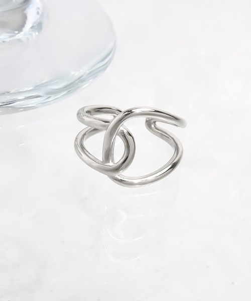 blackdia ocean（ブラックダイヤオーシャン）の「blackdia ocean フィットクロスリング（リング・レディース・シルバー/ゴールド・11号/13号/16号）」の20枚目の写真