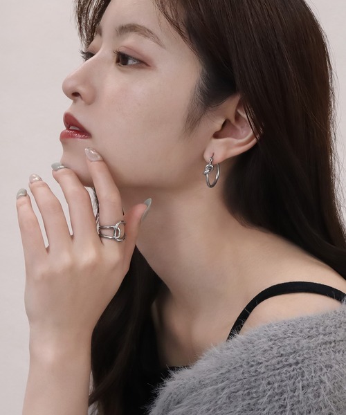 blackdia ocean（ブラックダイヤオーシャン）の「blackdia ocean フィットクロスリング（リング・レディース・シルバー/ゴールド・11号/13号/16号）」の14枚目の写真