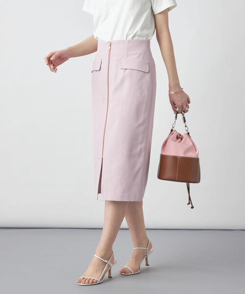 ノーリーズ NOLLEY'S sophi/ オックスジップタイトスカート　新品 NOLLEY'S Sophi（ノーリーズソフィ）の「オックスジップタイト